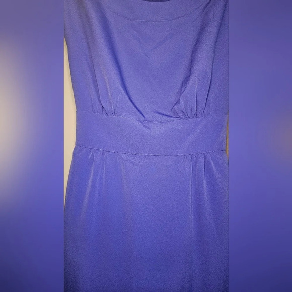 Gianni bini nina size 4 purple/blue midi dress. - Picture 4 of 4